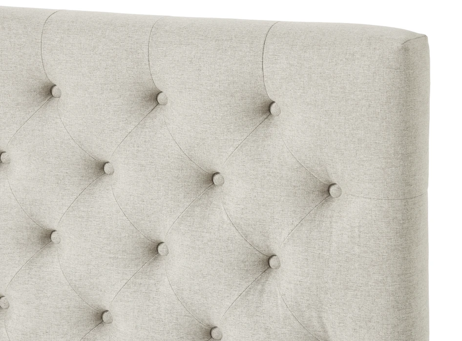 Änga Pikerad - Sänggavel, B 120-180 cm - Beige