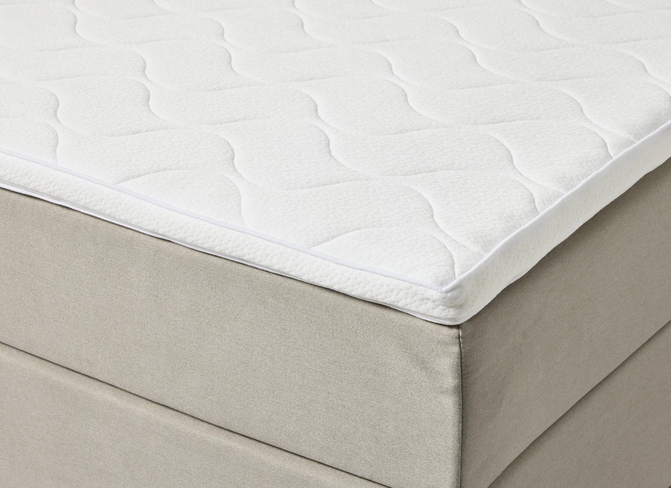 Änga - Kontinentalsäng, dubbelsäng med bäddmadrass - Brun