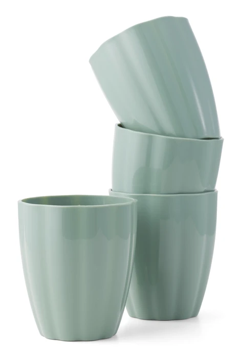 Blossom, Glas 4-pack, H 9 Ø 8 cm