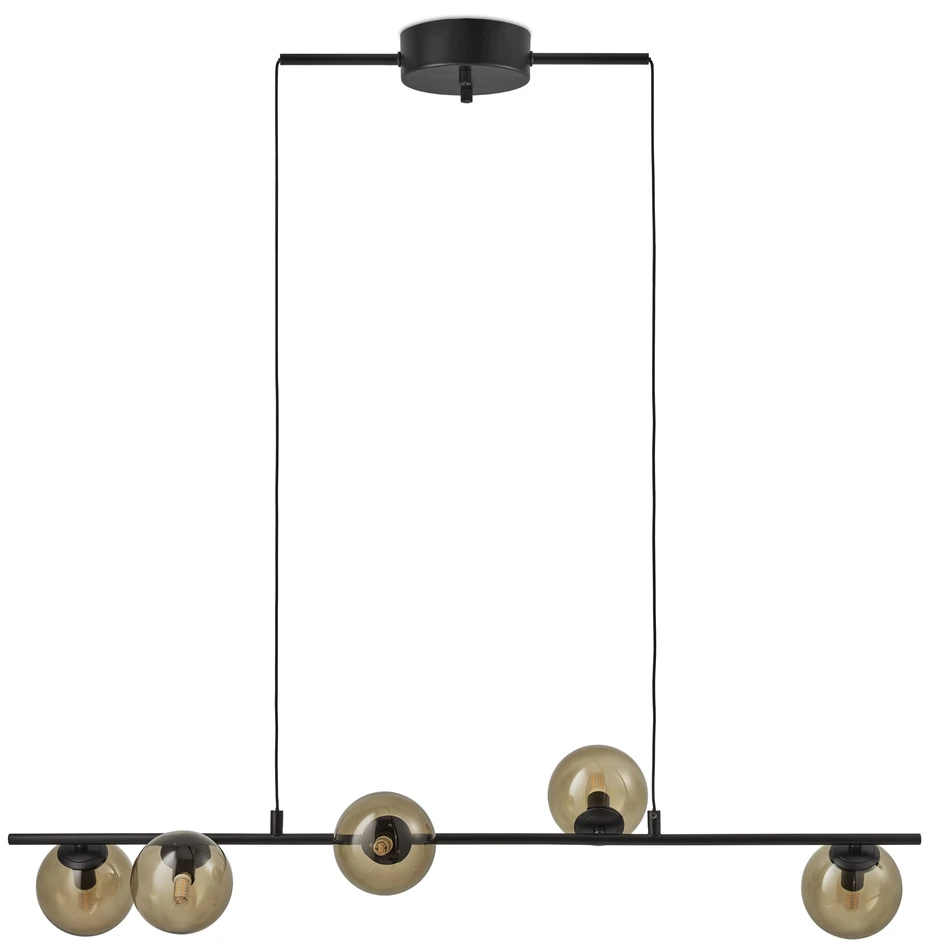 Halo - Taklampa L90 H19cm - Svart