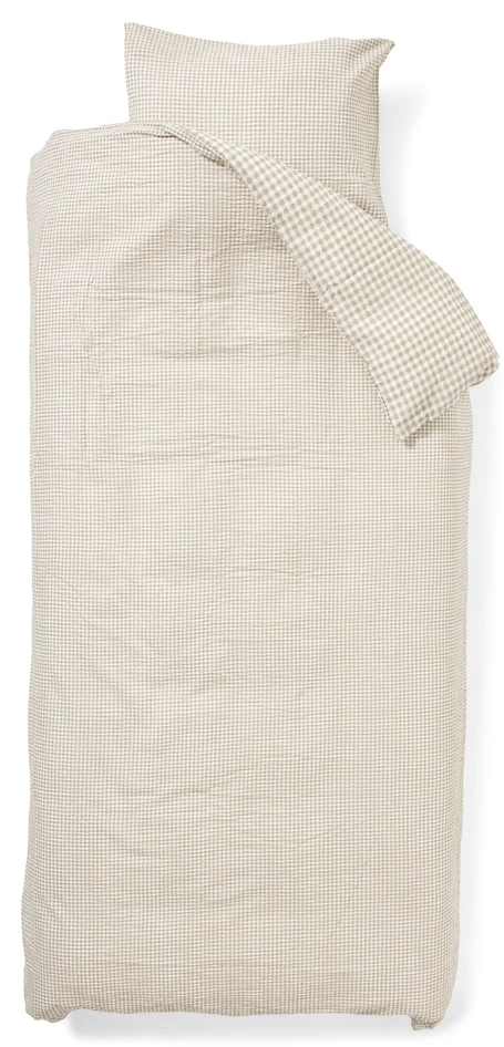 Alvar - Påslakanset i bäckebölja - Beige
