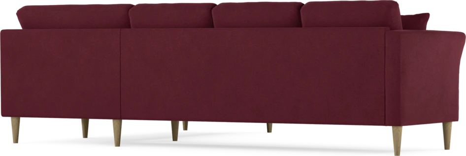 Eden - Hörnsoffa, 3+2-sits - Röd