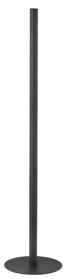 Raw - Ljusstake, H79,5 Ø18 - Svart