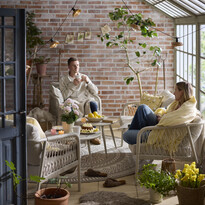 Barcelona - Utegrupp med soffa, 2 fåtöljer och bord - inspiration