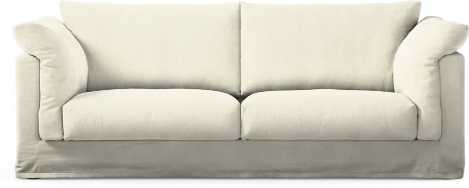 Cherrie Klädsel - Klädsel till 2,5-sits soffa - Vit