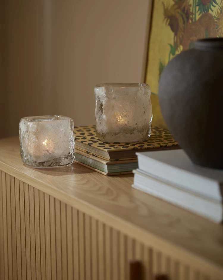 Cube - Ljuslykta, H 10,5 B 11 cm - inspiration