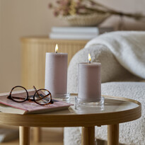 Skimra - LED-ljus, H 12 Ø 7,5 cm, timer - inspiration