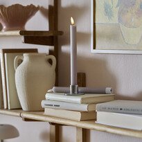 Skimra - LED-ljus, 2-pack, H 25 Ø 2,2 cm, timer - inspiration