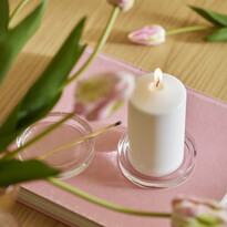 Klöver - Ljusfat, H 2 Ø 9,5 cm - inspiration