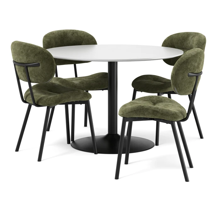 Plaine, Matgrupp med 4 stolar Carol