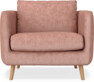 Madison Lux - Fåtölj, 70 cm - Röd
