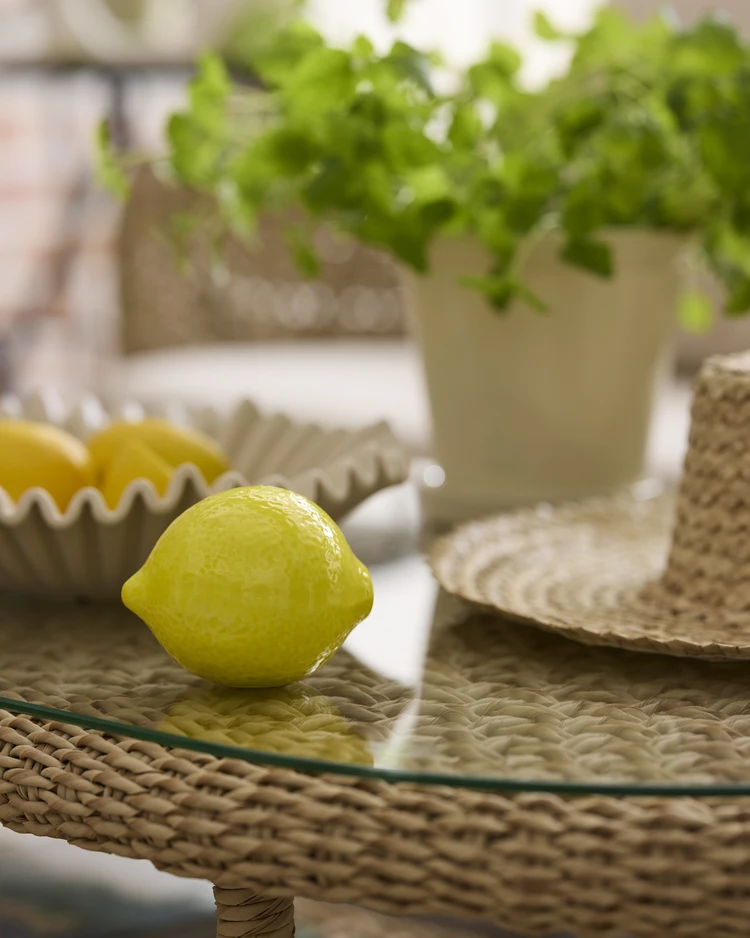 Citron - Prydnadsföremål, H 10 Ø 10 cm - inspiration