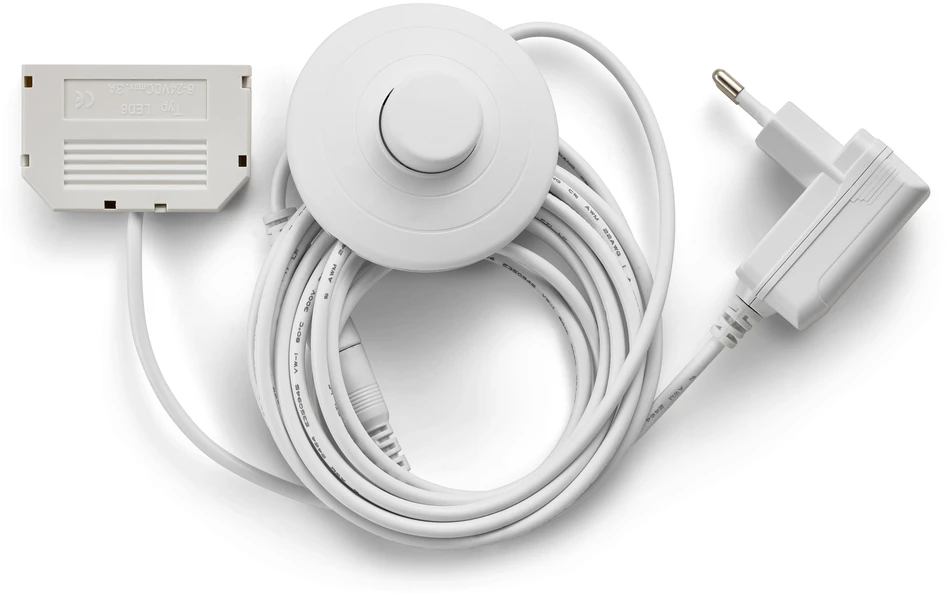 Lysa spotlight - LED drivare med sladd - Vit