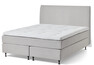 Änga Exclusive - Kontinentalsäng, dubbelsäng med bäddmadrass - Grå