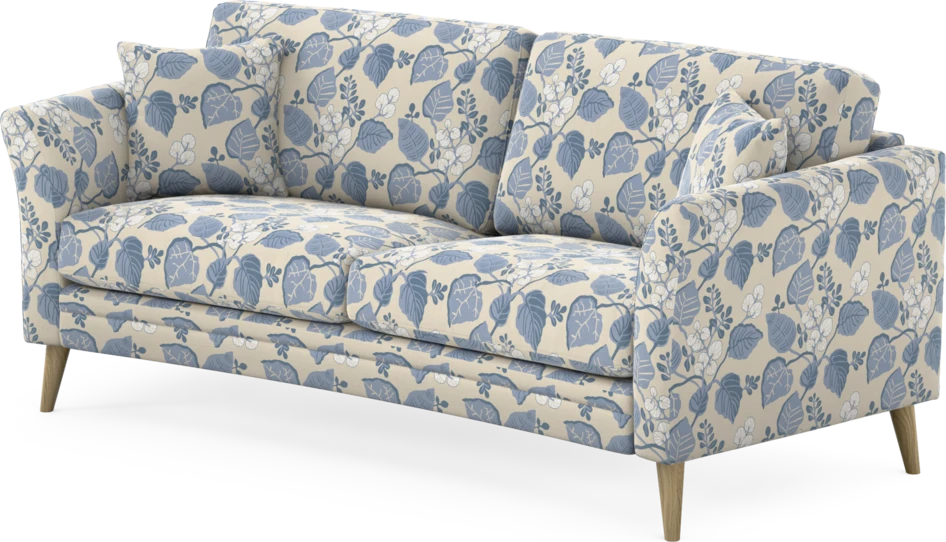 Eden - 2,5-sits soffa svängd - Flerfärgad