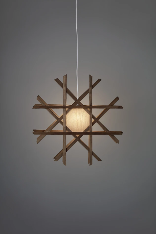 Runa - Julstjärna Ø 50 cm - Brun