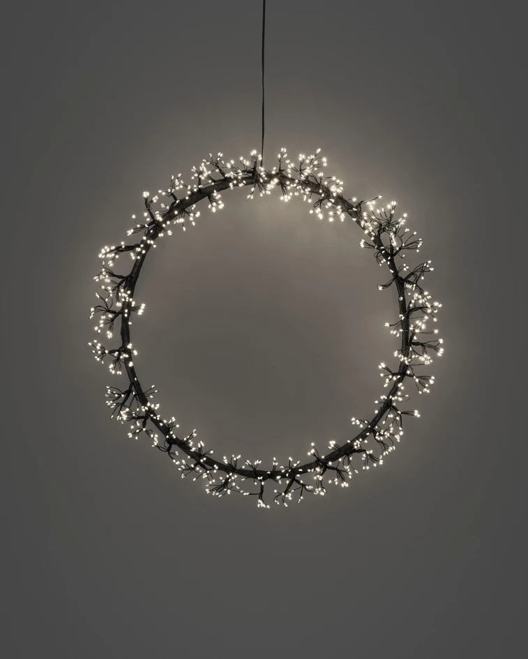Blänka  - Dekorationsbelysning, Ø 55 cm - Svart
