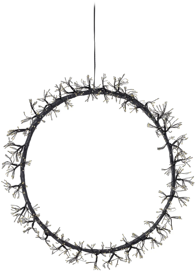 Blänka  - Dekorationsbelysning, Ø 55 cm - Svart