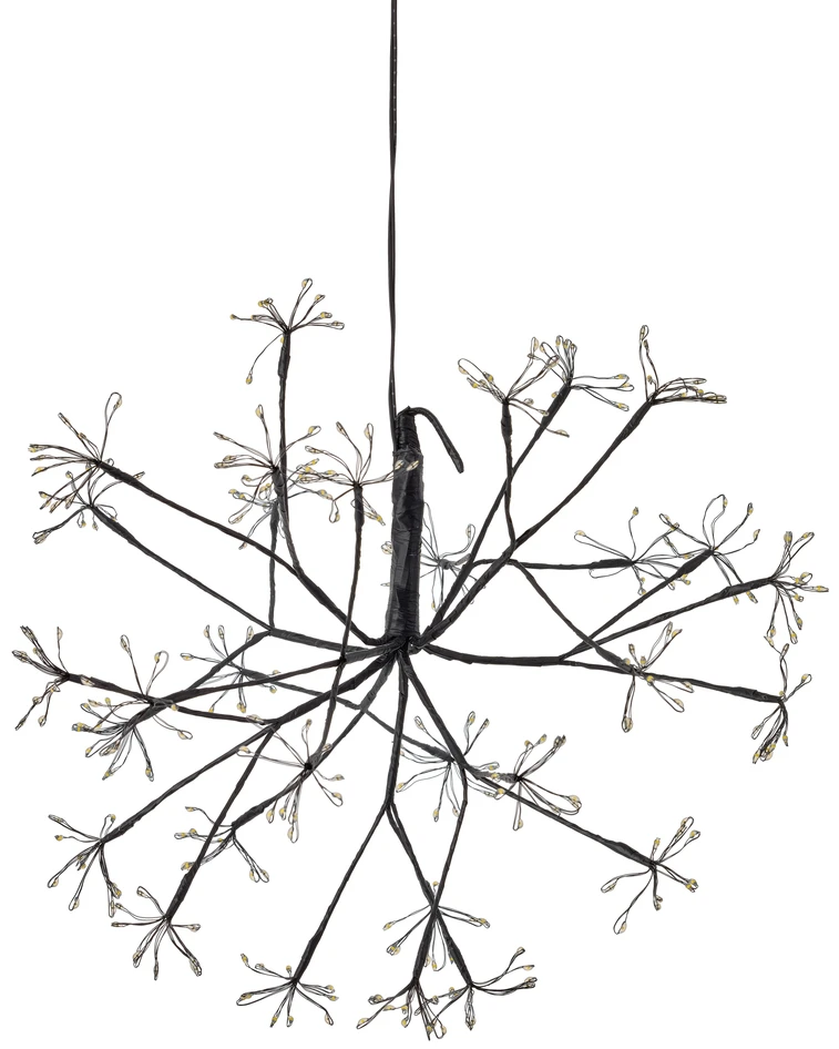 Blänka - Dekorationsbelysning, Ø 40 cm - Svart