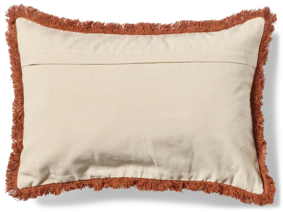 Bodil - Prydnadskudde, 35x50 cm - Beige