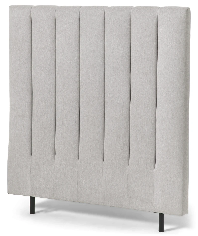 Active Ribbad - Sänggavel, 120-210 cm - Grå