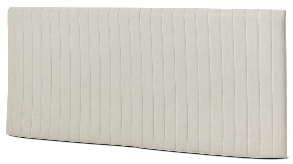 Vila Striped - Sänggavel Striped - Beige