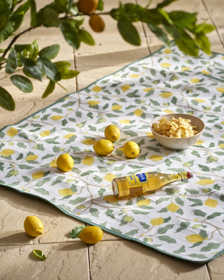 Citrus - Picknickpläd, 130x170 cm - inspiration