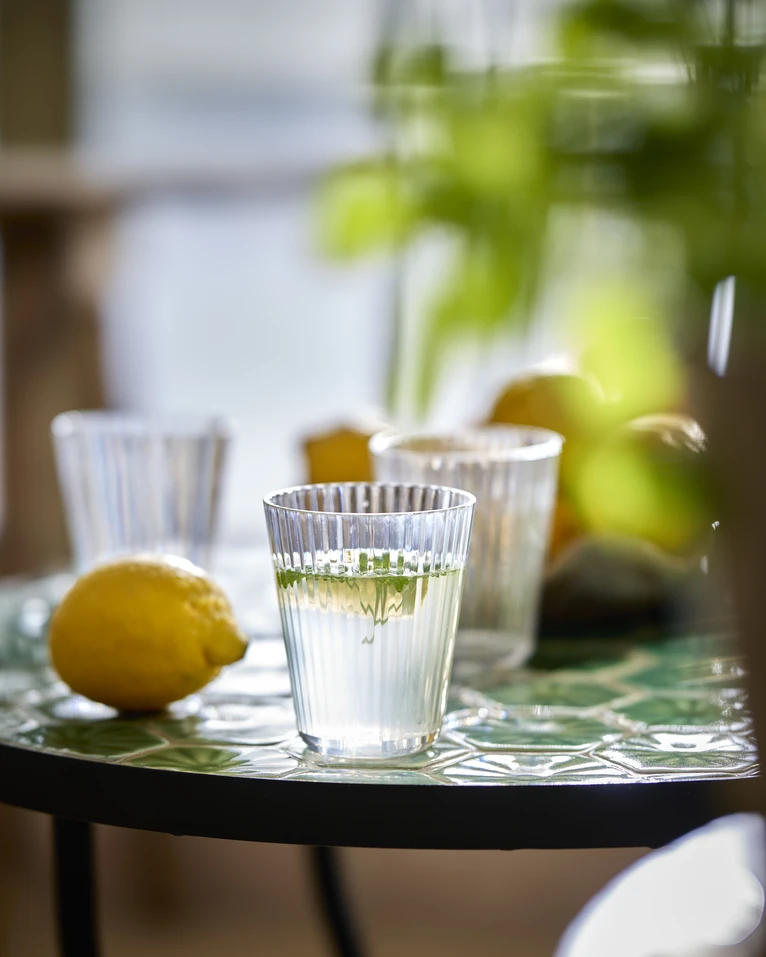 Sofia, Glas i plast, H 9,9 Ø 8,3 cm, 25 cl