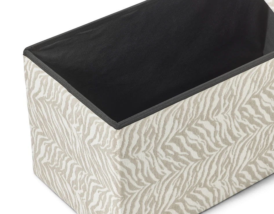 Marja - Puff, B 76 cm - Beige