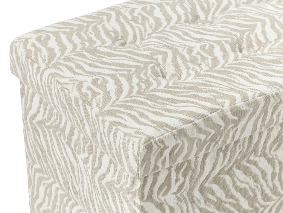 Marja - Puff, B 76 cm - Beige