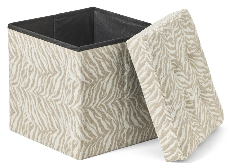 Marja - Puff, B 38 cm - Beige