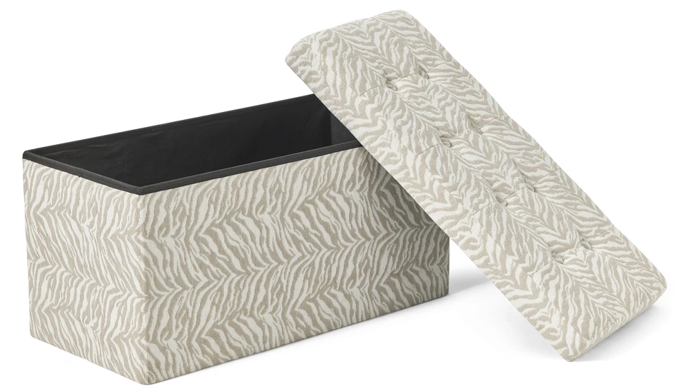 Marja - Puff, B 76 cm - Beige
