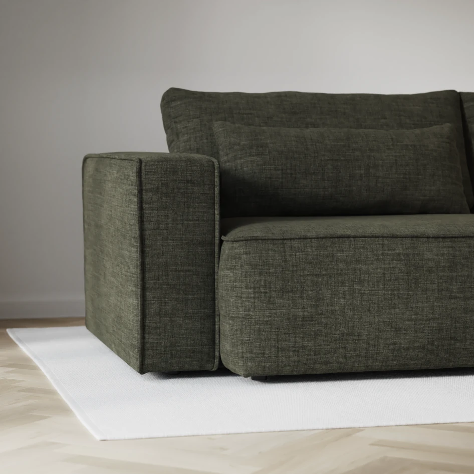 Ide - Bäddsoffa 3-sits - Grön
