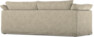 Cherrie - 2,5-sits soffa med kappa - Beige