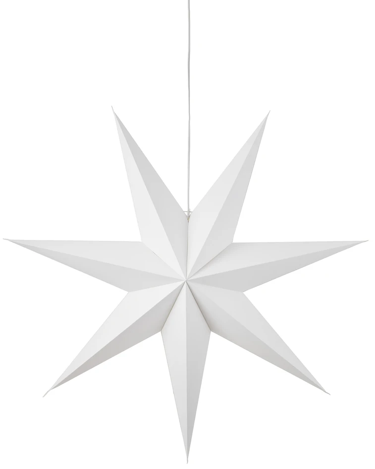 Amelia - Julstjärna Ø 110 cm - Vit