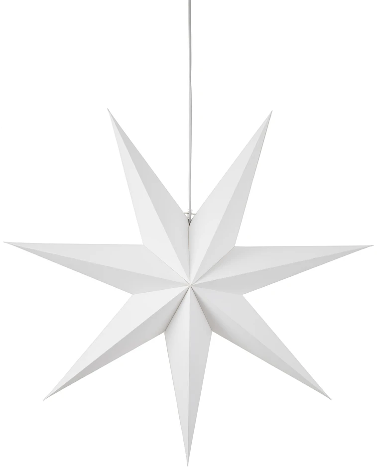 Amelia - Julstjärna Ø 70 cm - Vit