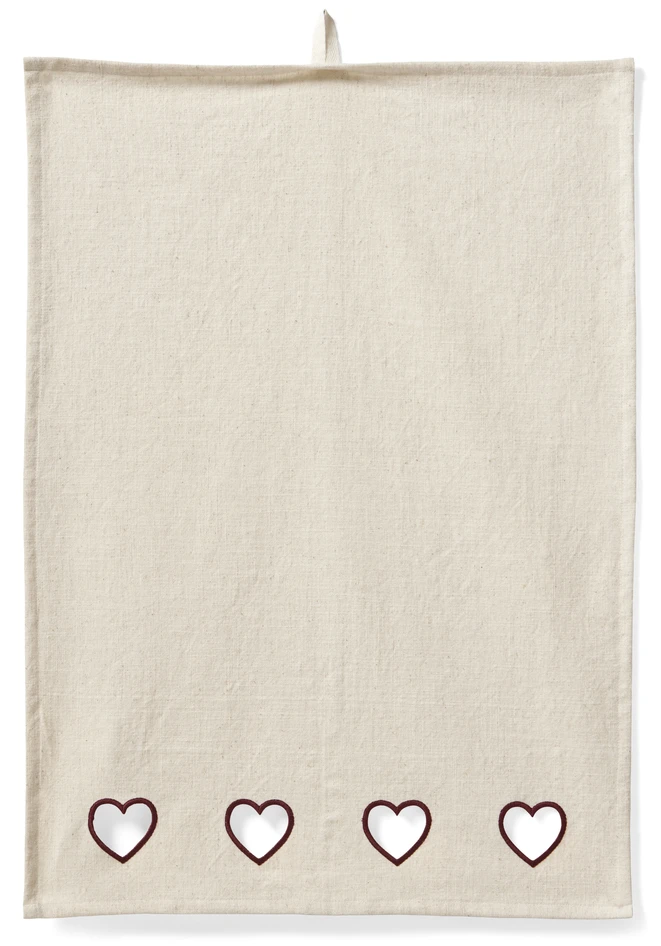 Lia - Kökshandduk, 50x70 cm - Beige