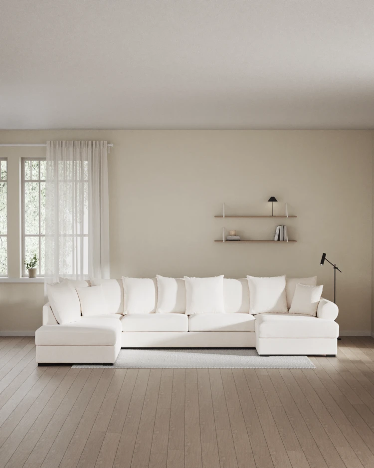 Town - 3-sits soffa med divan vänster och schäslong höger - inspiration