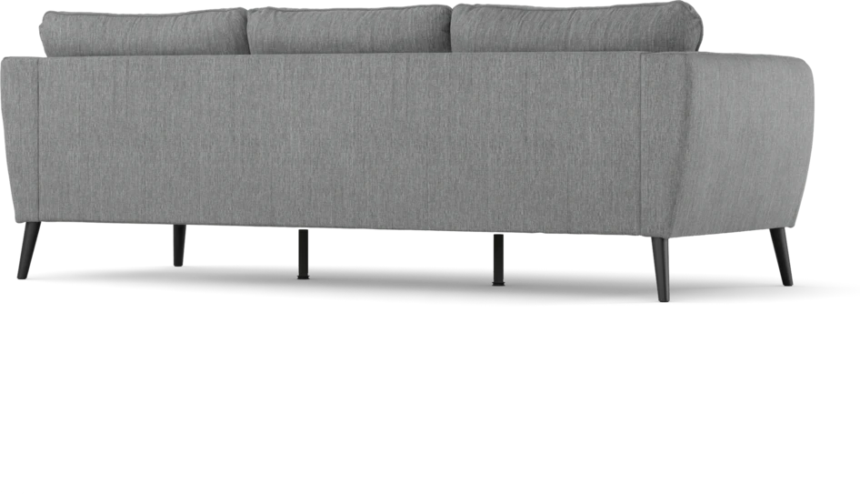 County - 3-sits soffa - Grå