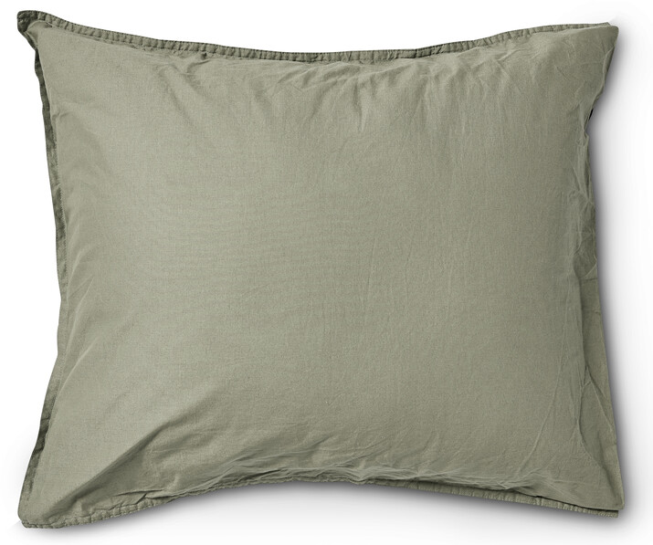 Rockport - Örngott i tvättad bomull, 50x60 cm - Grön