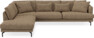 Harper - 3-sits soffa med divan vänster - Brun