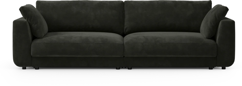 Amie - Bäddsoffa 4-sits - Svart