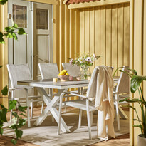 Modena - Utegrupp med bord och 6 karmstolar - inspiration