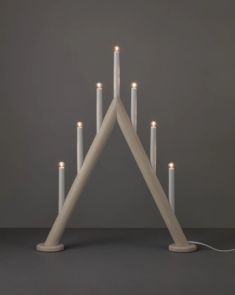 Stine - Adventsljusstake 7-armad - inspiration