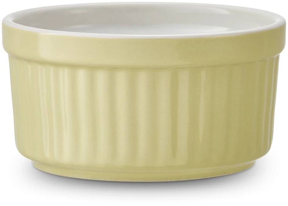 Ulla - Crème brûlée-form, H 4,8 Ø 9,4 cm - Gul