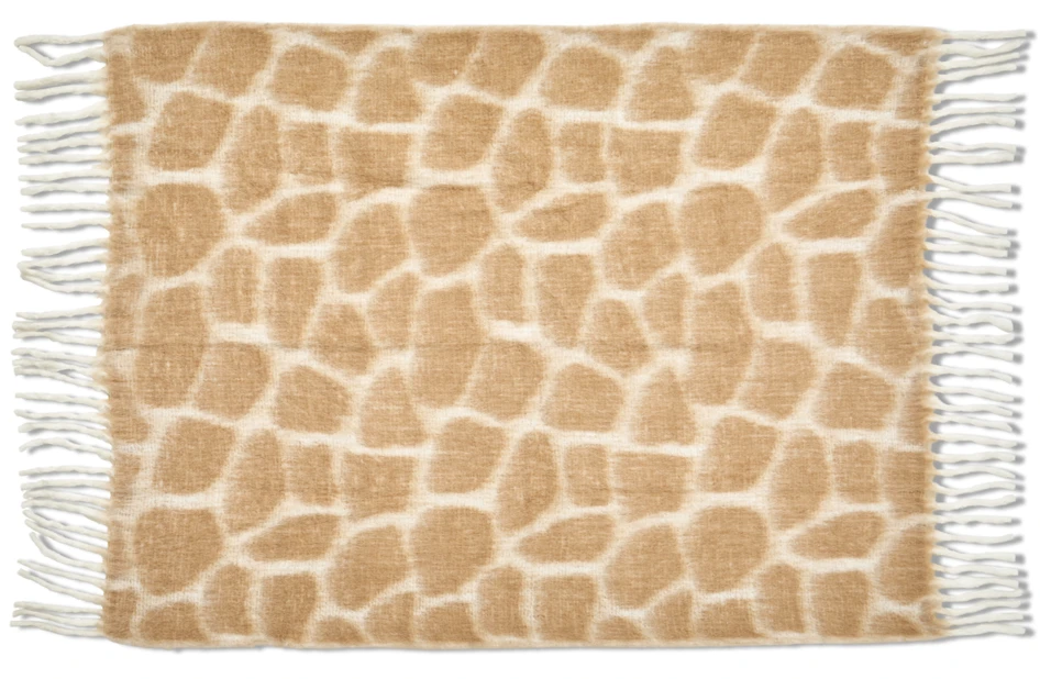 Nelly - Pläd, 125x150 cm - Beige