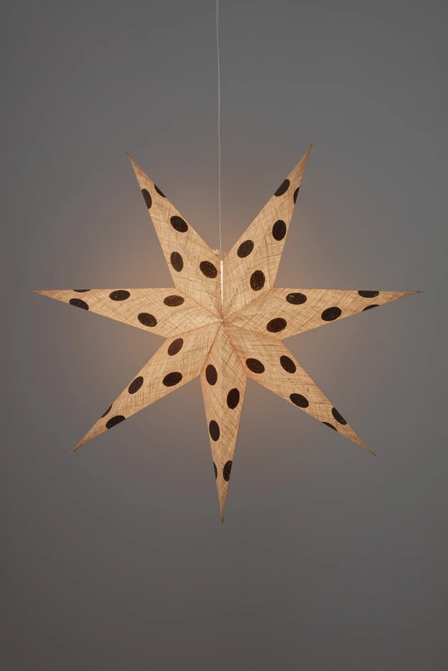 Alfred - Julstjärna Ø 75 cm - Beige