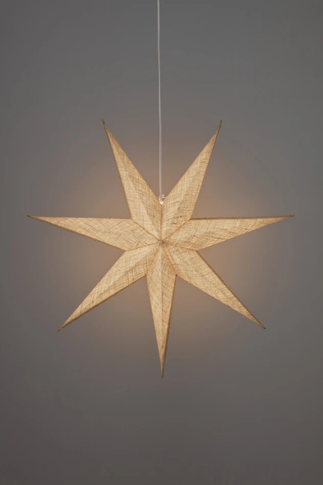 Juta - Julstjärna Ø 75 cm - Beige