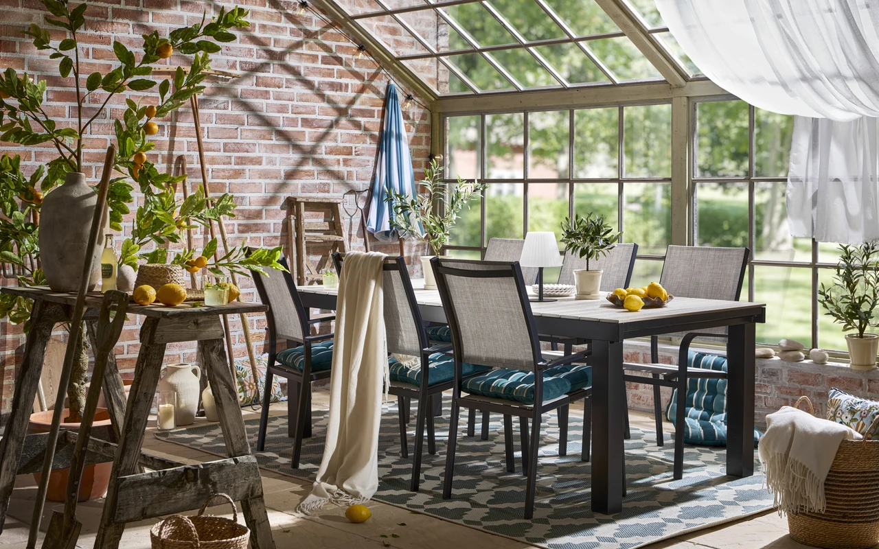 Nikita - Flatvävd matta, inom-/utomhus, 80x250 cm - inspiration