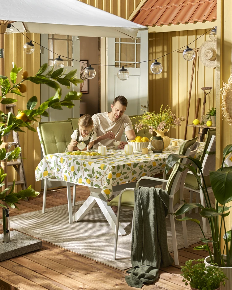 Citrus - Vattenavvisande duk, 140x250 cm - inspiration